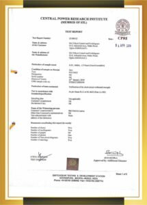 CPRI BHOPAL TYPE TEST REPORT 70kA